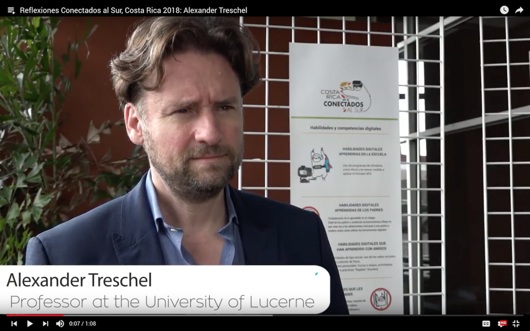 Alexander Trechsel shares his reflections on Conectados al Sur: Costa Rica.