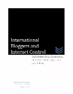 International Bloggers and Internet Control